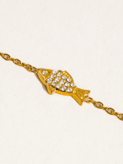 Quincee Ocean Bracelet in Fish