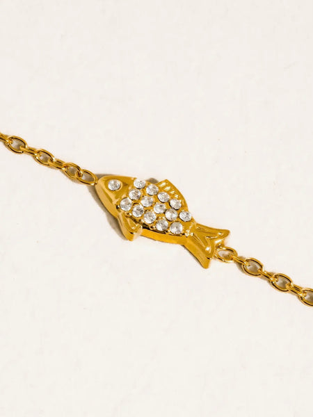 Quincee Ocean Bracelet in Fish