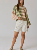 Olive You Pullover in Neutral Multi