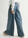 We Scream For Scallops Trouser in Denim
