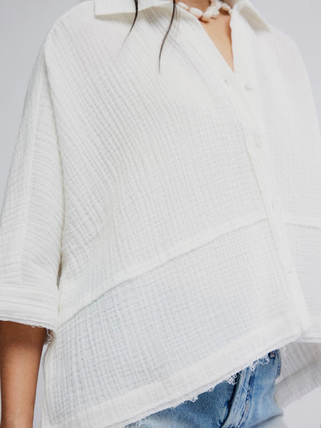 Happy Days Top in Clean Ivory