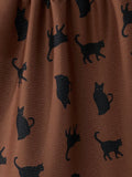 Witch's Cat Tea Towel