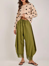 She's The Boss Balloon Pants in Green