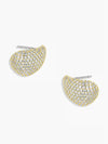 Banks Shimmer Earrings in Gold