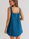 Dance in Denim Dress in Blue