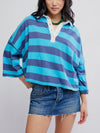 Auggie Tee in Night Shadow & Tropical