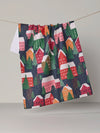 Alpine Village Tea Towel