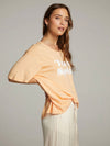 Team Spritz Graphic Tee in Peach Quartz