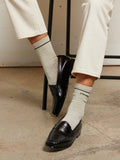 You Are Perfect Socks in Heather Grey