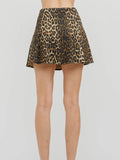 Poised To Prowl Skirt in Brown
