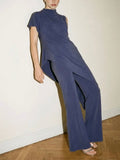 Easy Does It Draped Set in Blue