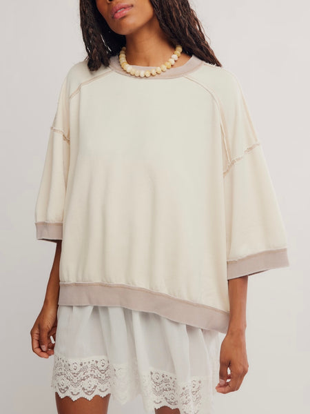 Everything Pullover in Nilla Cream