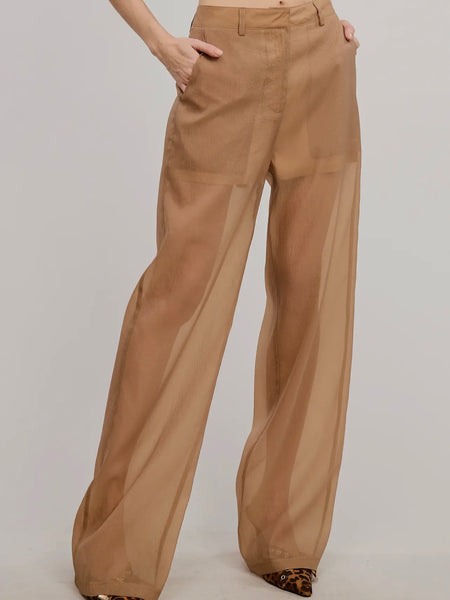 Down The Line Pants in Ivory