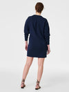 AirEssentials Crew Neck Dress in Timeless Navy