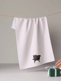 Merry Labs Tea Towel in Black
