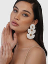 Morning Glory Raffia Earrings