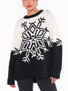 Stowe Sweater in Snowflake Knit