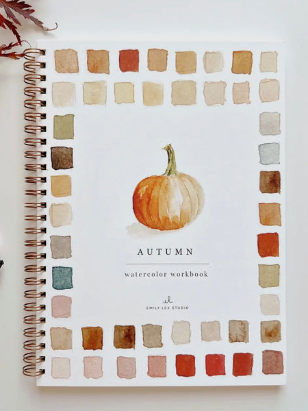Autumn Watercolor Workbook