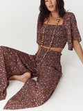 Love Jetty Wide Leg Pant in Balmy Nights