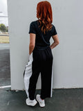 Flag On The Play Pants in Black & White