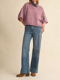 MOCKtauk Will Never Be The Same Sweater in Mulberry
