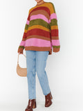 Chilly Sweater in Hutch Multi Stripe Knit