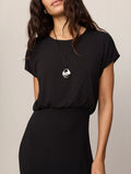 Anika Midi Dress in Black
