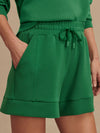 Atrium High Rise Short 4.5 in Verdant Green