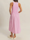 Takes Two To Cargo Dress in Pink