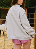 AR Reversible Sweatshirt in Grey