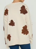 Go To Sweater in Fall Leaves Knit