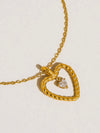 Freya CZ Heart Necklace