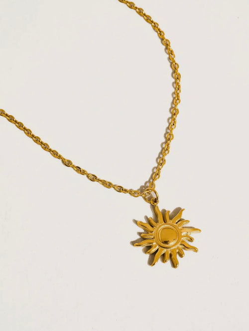 Costa Gold Sun Necklace
