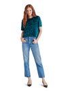 Cressa Sequin Top in Shaded Spruce