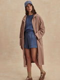 Isa Light Weight Jacket in Brownie
