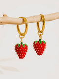 Berry Strawberry Earring