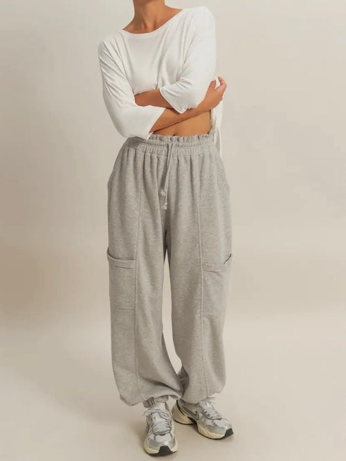 Evening Stroll Jogger in Grey