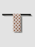 Artisanal Floral Cream Tea Towel