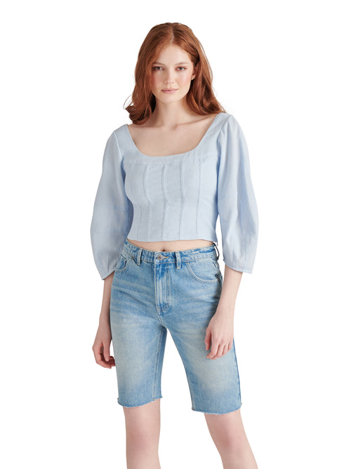 Shay Top in Sky Blue