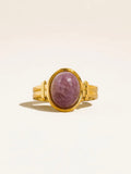 Jett Stone Ring in Purple