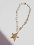 Starry Beaded Chain Necklace
