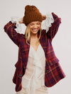 Coast Line Beanie in Coffee