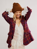 Coast Line Beanie in Coffee