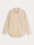 The Poplin Easy Shirt in Dune Stripe