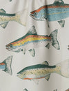 Hooked On Fishing Tea Towel
