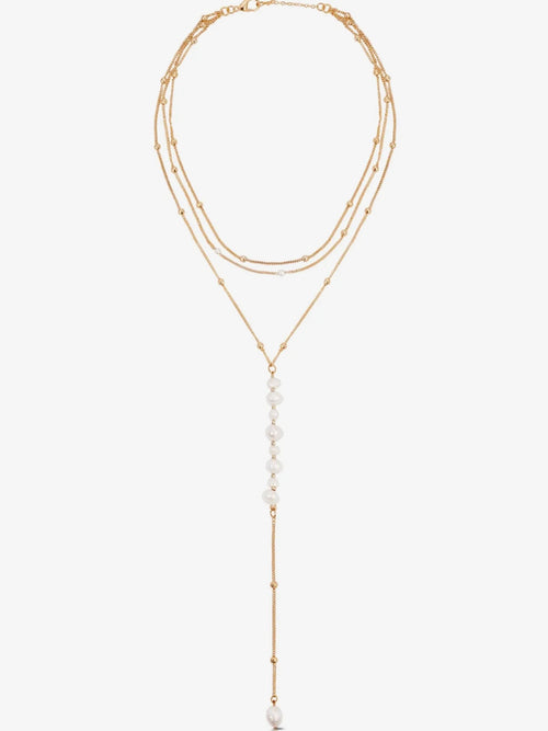 Coastal Pearl Lariat
