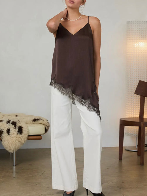 Pick A Side Tunic in Brown