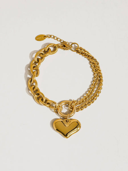 Allure Heart Chain Bracelet