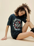 Red Hot Chili Peppers Merch Tee in Vintage Black