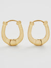 Horseshoe Hoop Earrings
